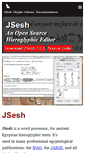 Mobile Screenshot of jsesh.qenherkhopeshef.org